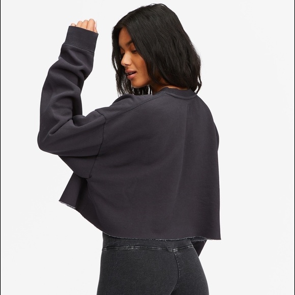 🔆BILLABONG🔆 Hey Gday Cropped Crewneck Sweatshirt - Picture 8 of 12